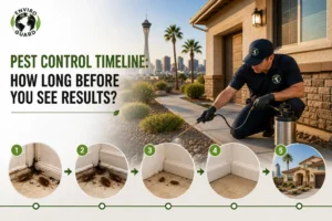 how long does pest control take to work