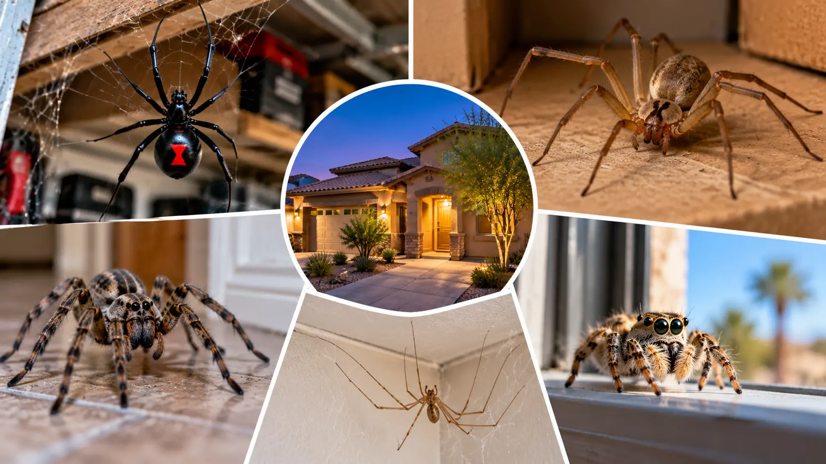  Common Spiders Found in Las Vegas Homes