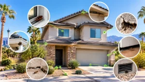 Common pest entry points in Las Vegas homes