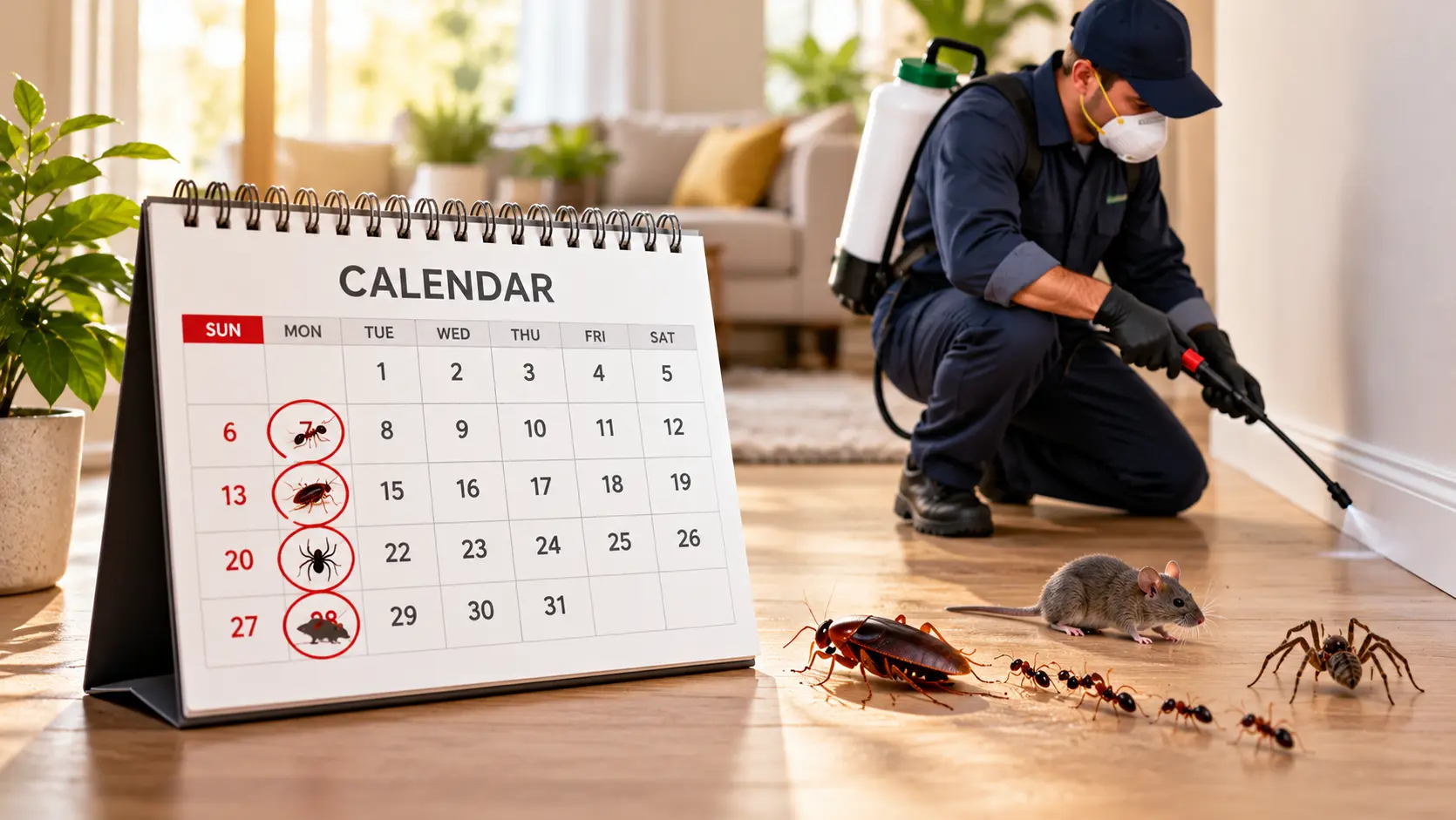 Las Vegas Pest Calendar
